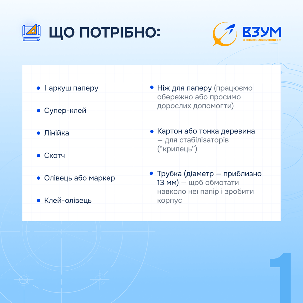 Як власноруч зібрати модель ракети - 2